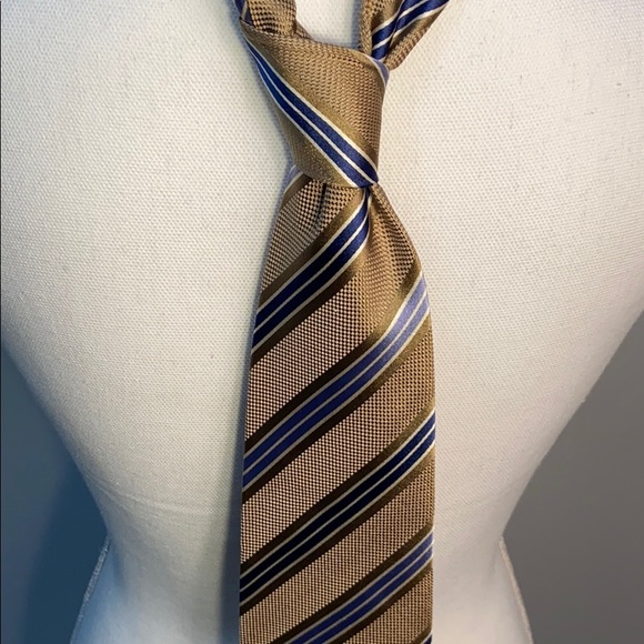 CANALI Men’s tie 100% silk - Picture 3 of 8
